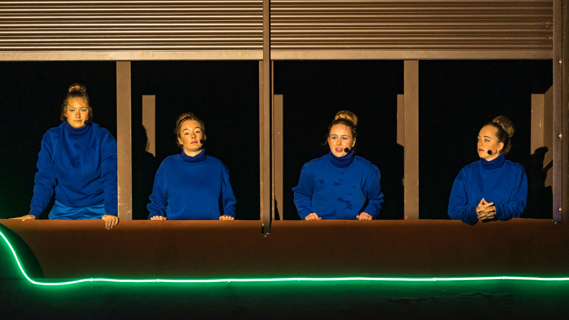 De 4 vertellers, Mirja, Lyske, Martha en Jinte