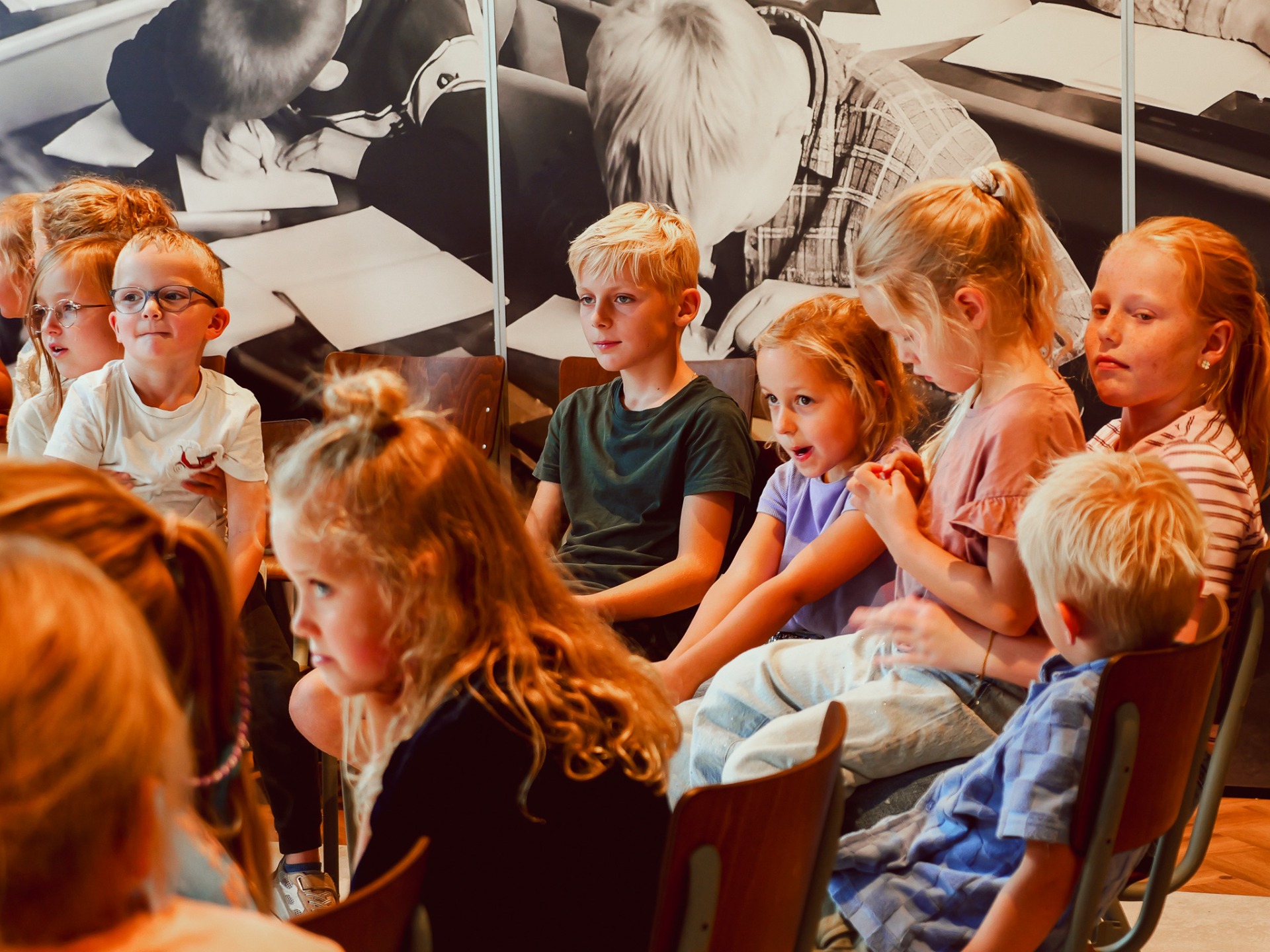 Theaterworkshop tijdens de openingsweek van de Suderfinne