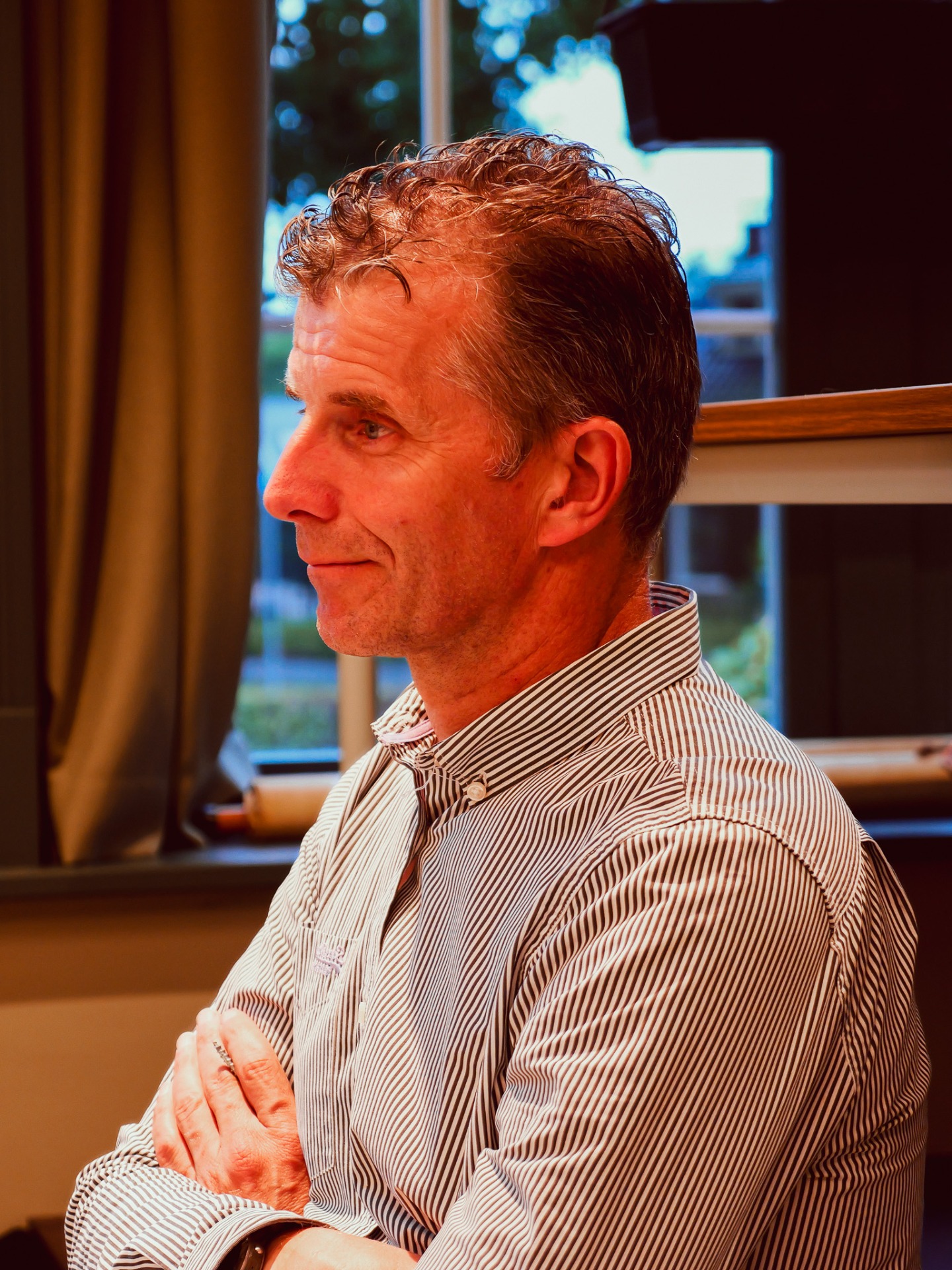 Jan Visser, voorzitter van het bestuur
